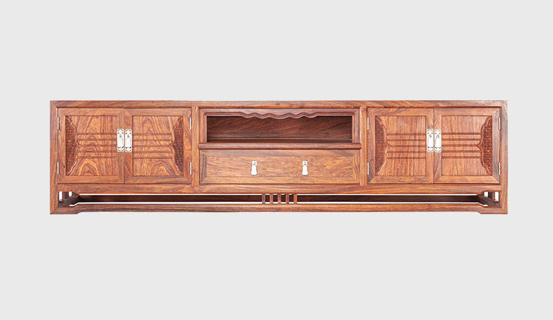 新密刺猬紫檀电视柜低柜现代中式全实木电视柜客厅高低柜